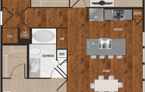 Two Bedroom Houston Apartments