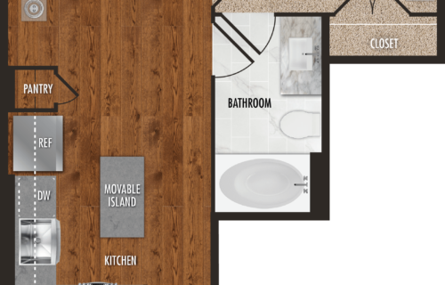One Bedroom Houston Apartments