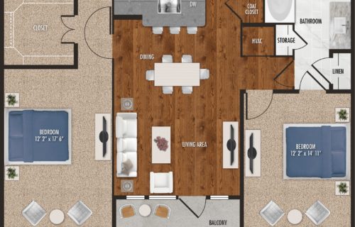 Plan Your Two-Bedroom Getaway