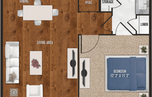 Houston one-bedroom apartments