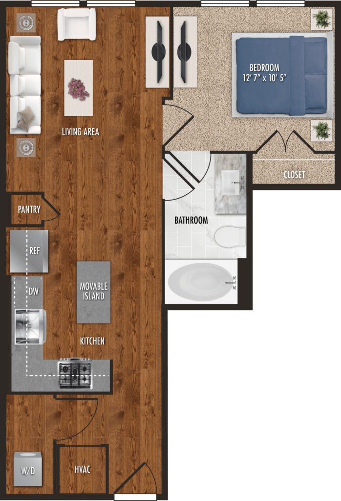 One-Bedroom Bliss at Alexan 5151