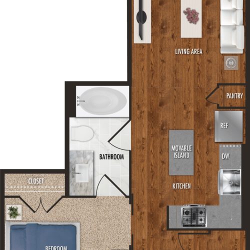 One-Bedroom Luxury in Houston