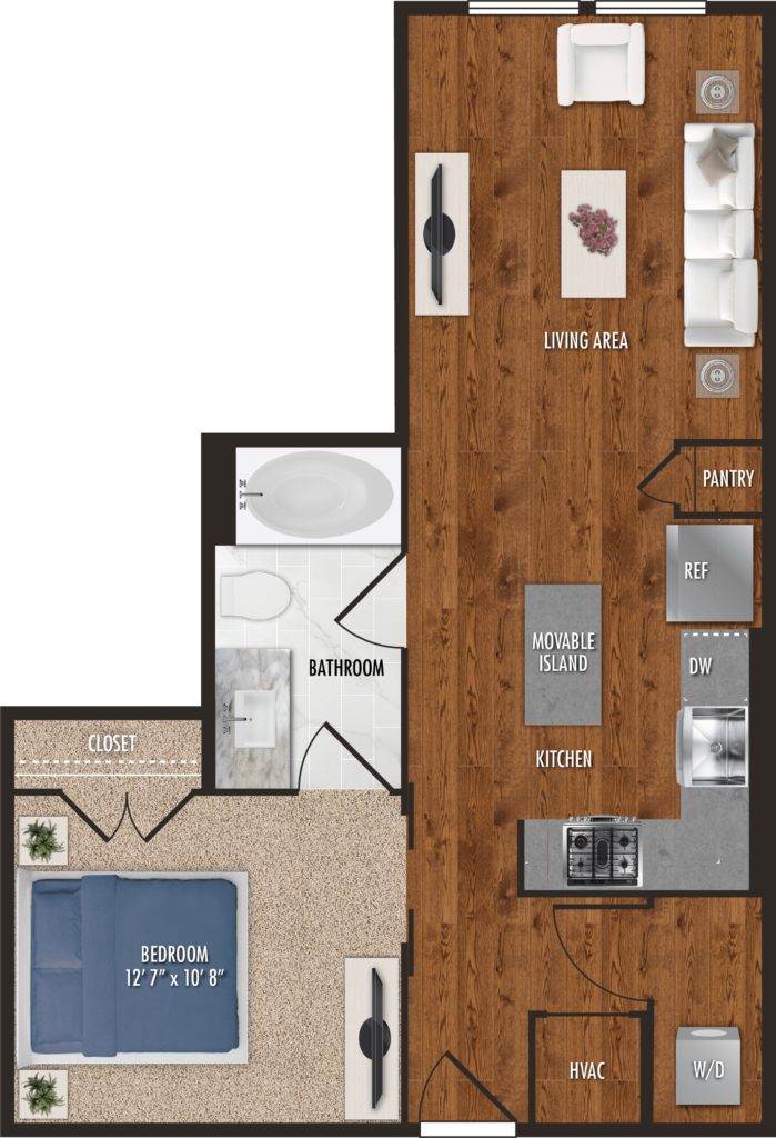One-Bedroom Luxury in Houston